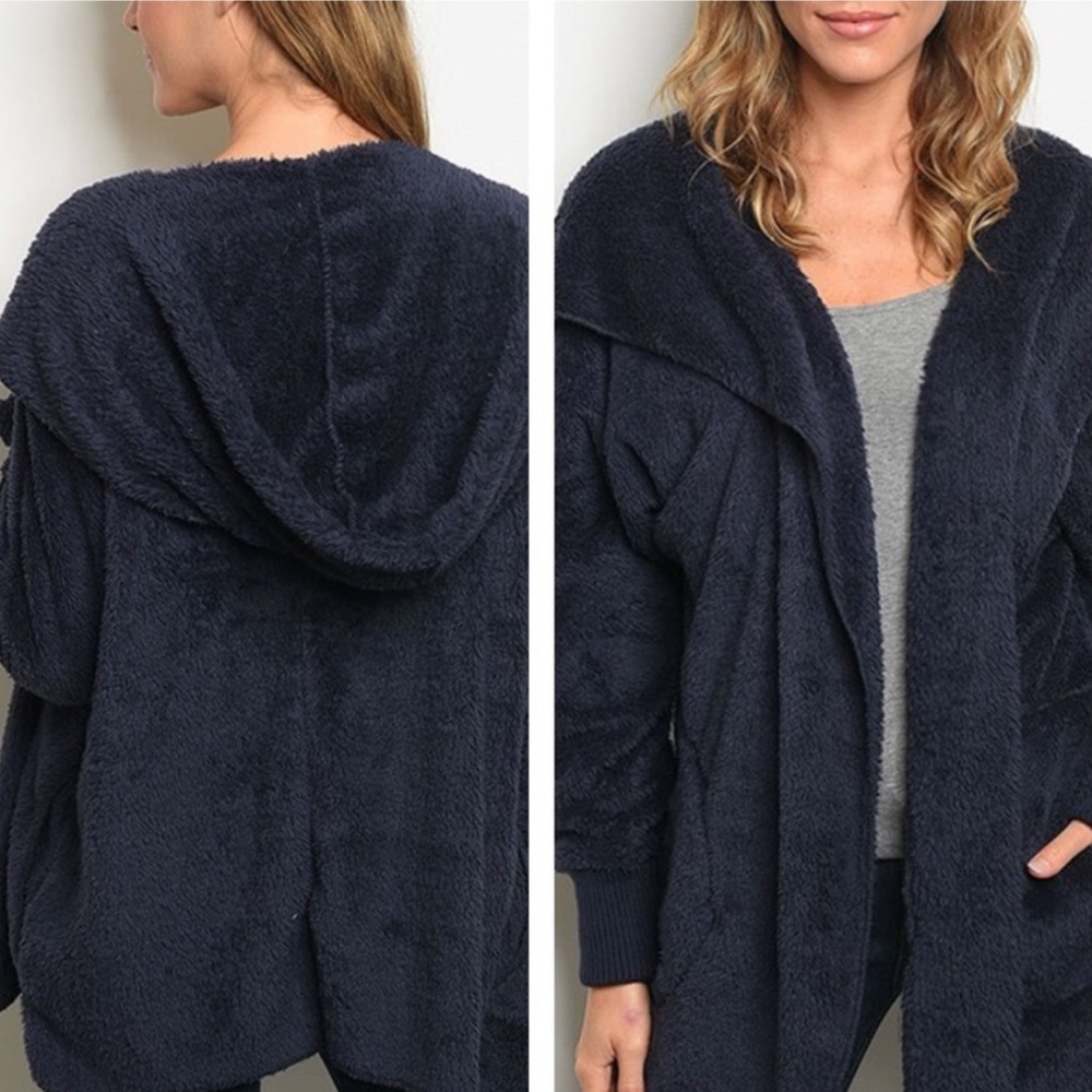 Vegan Fur Cardigan